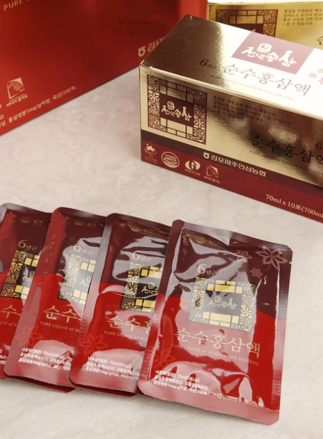 6년근 순수홍삼액 70mlx60포